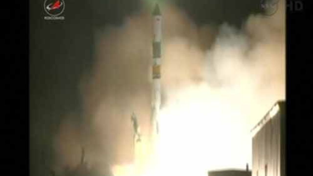 NASA Space station rocket lifts to International Space Station