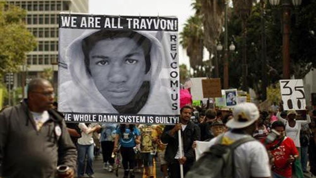 Thousands take to streets to protest Trayvon Martin verdict