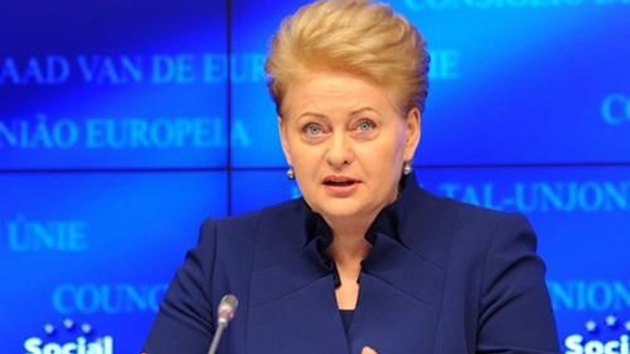 Lithuanian President Grybauskaite meets newly appointed Swedish PM 
