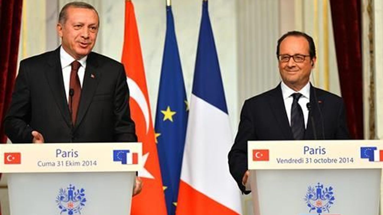 President Erdogan and French President Hollande hold joint news conference