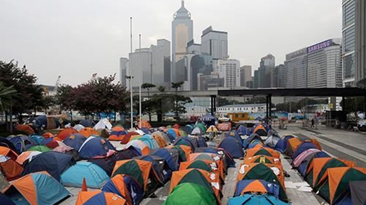 Hong Kong protest leaders stopped en-route to Beijing