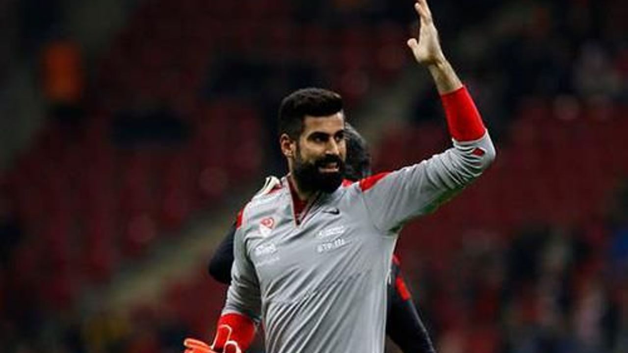 Turkish goalkeeper Volkan Demirel walks out over fan abuse