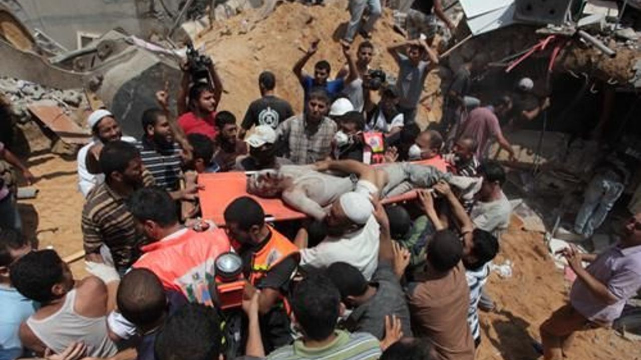 Israel&#039;s Gaza slaughter death toll reaches to 644