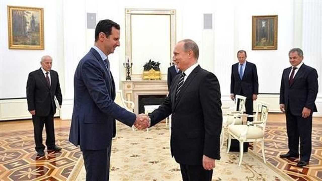 Half million people&#039;s killer Assad met Vladimir Putin in Moscow