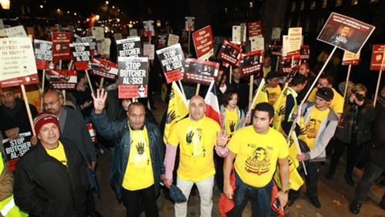 Ahead of Sisi&#039;s UK trip, protests fall on deaf ears..
