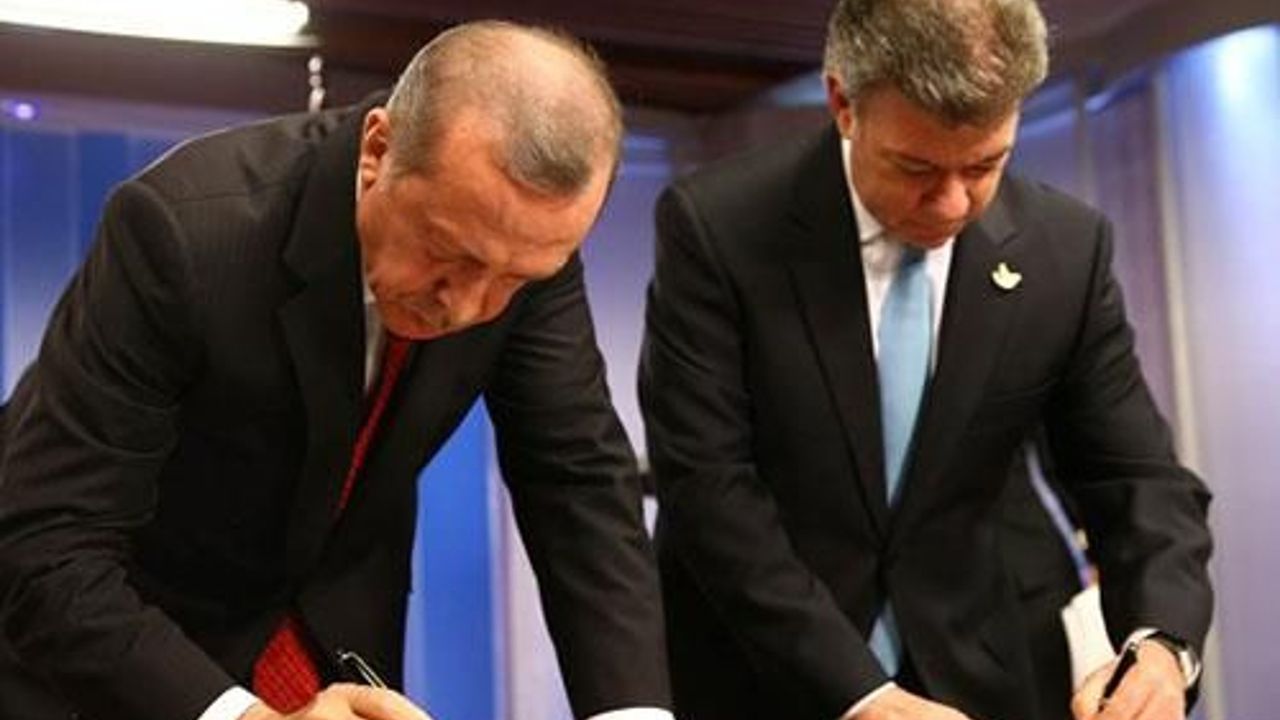 Erdogan: Trade volume between Turkey, Colombia to reach $5bn