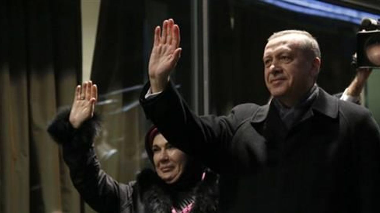 Turkish President Recep Tayyip Erdogan in Slovakia