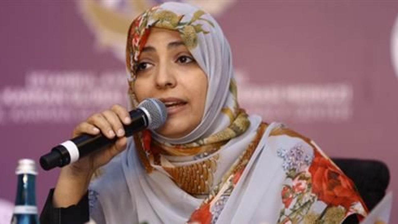 Nobel winner activist Tawakkol Karman call Houthis to accept cease-fire