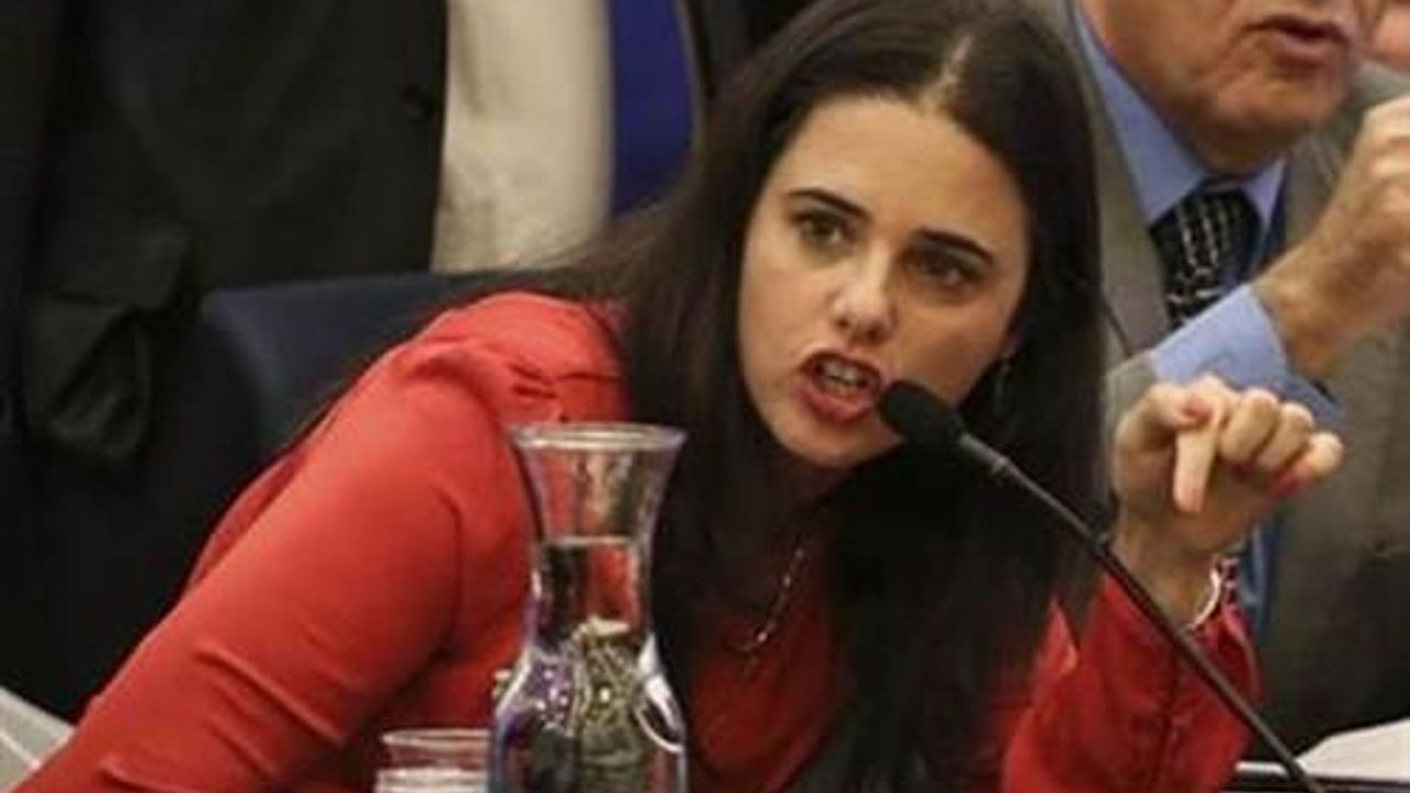 Israeli MP Ayelet Shaked who called for genocide of Palestinians named Justice Minister