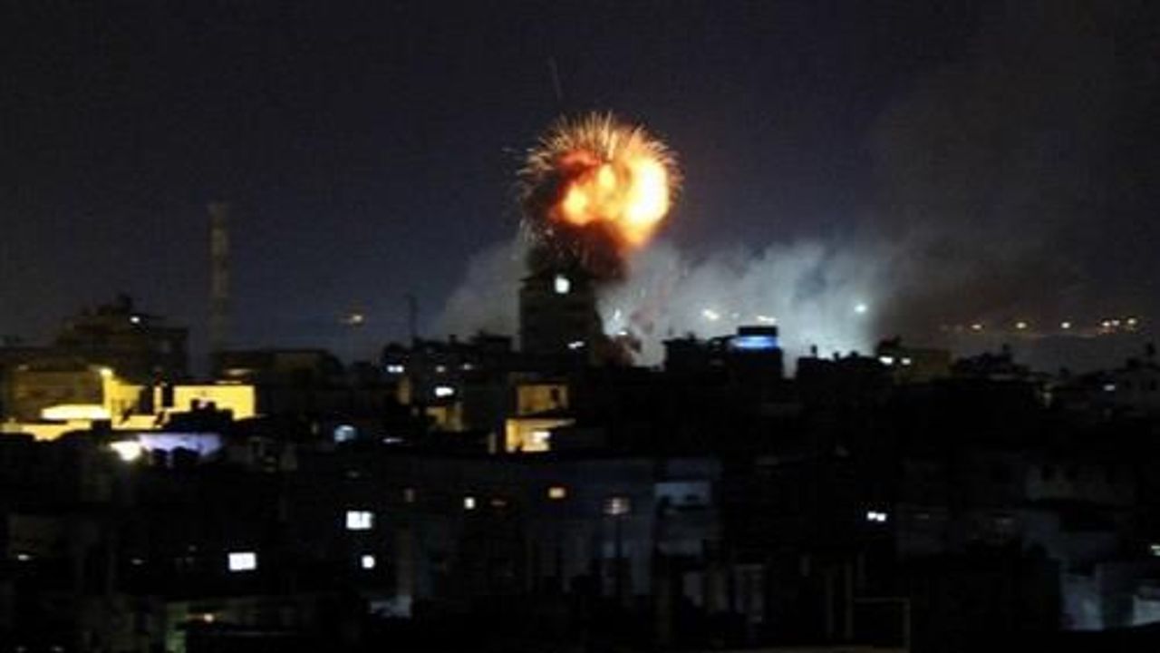 Gaza Strip hit by Israeli airstrikes 