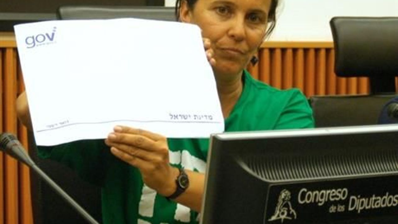 Spanish MEP Miranda Paz to sue Israel over incarceration