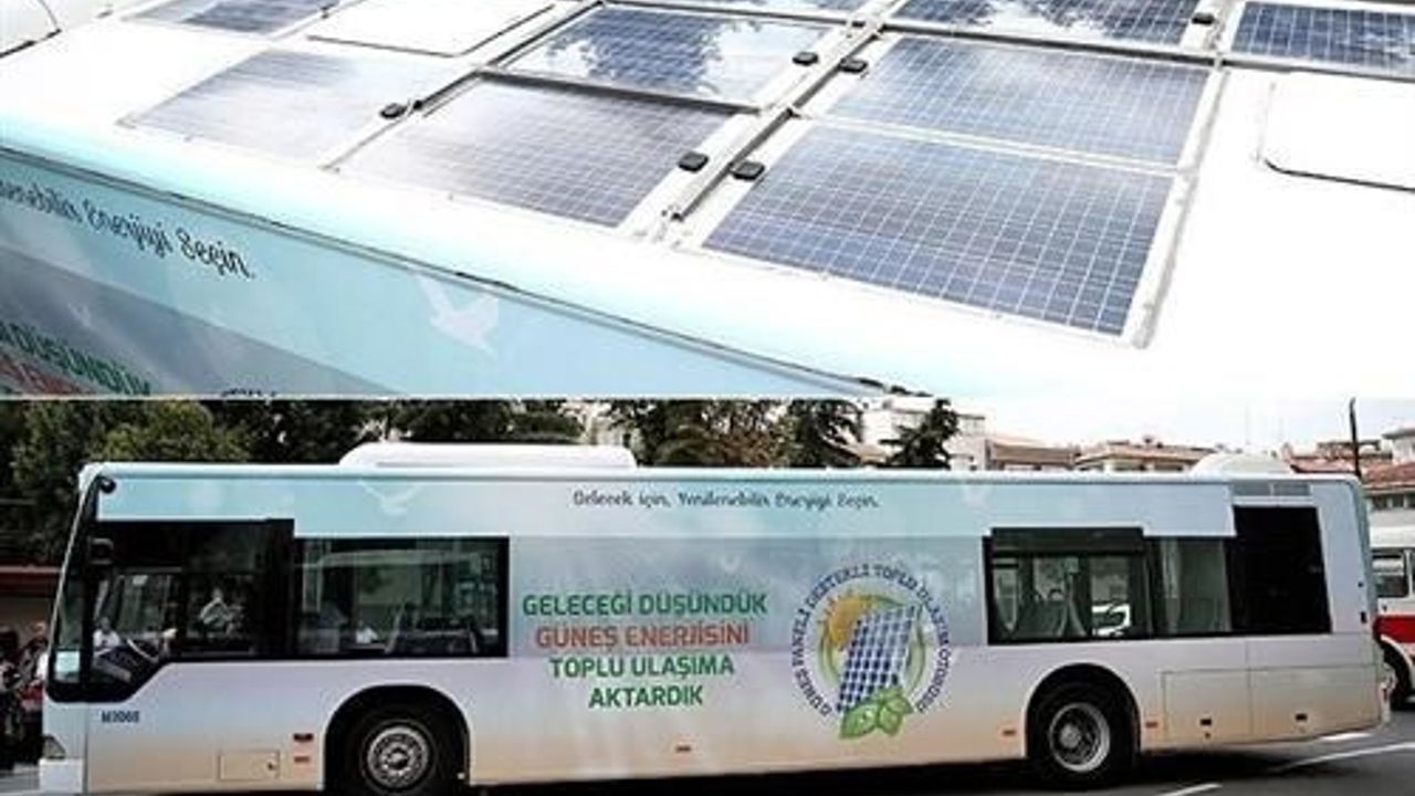 Turkeys &#039;first solar public bus&#039; to hit Istanbul roads