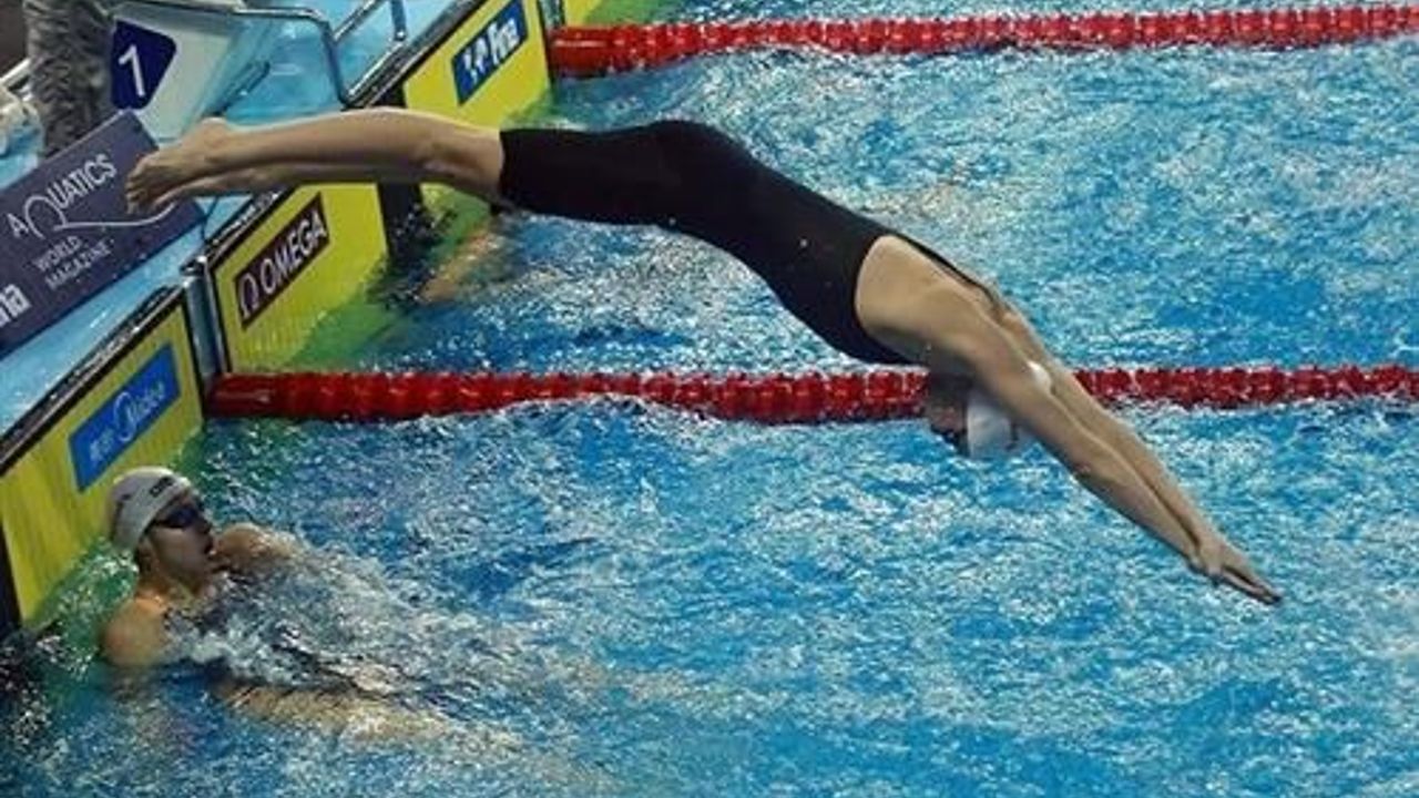 Turkish swimmer breaks youth record to win fourth gold