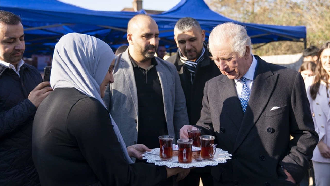 King Charles met with Turks in London to support earthquake victims