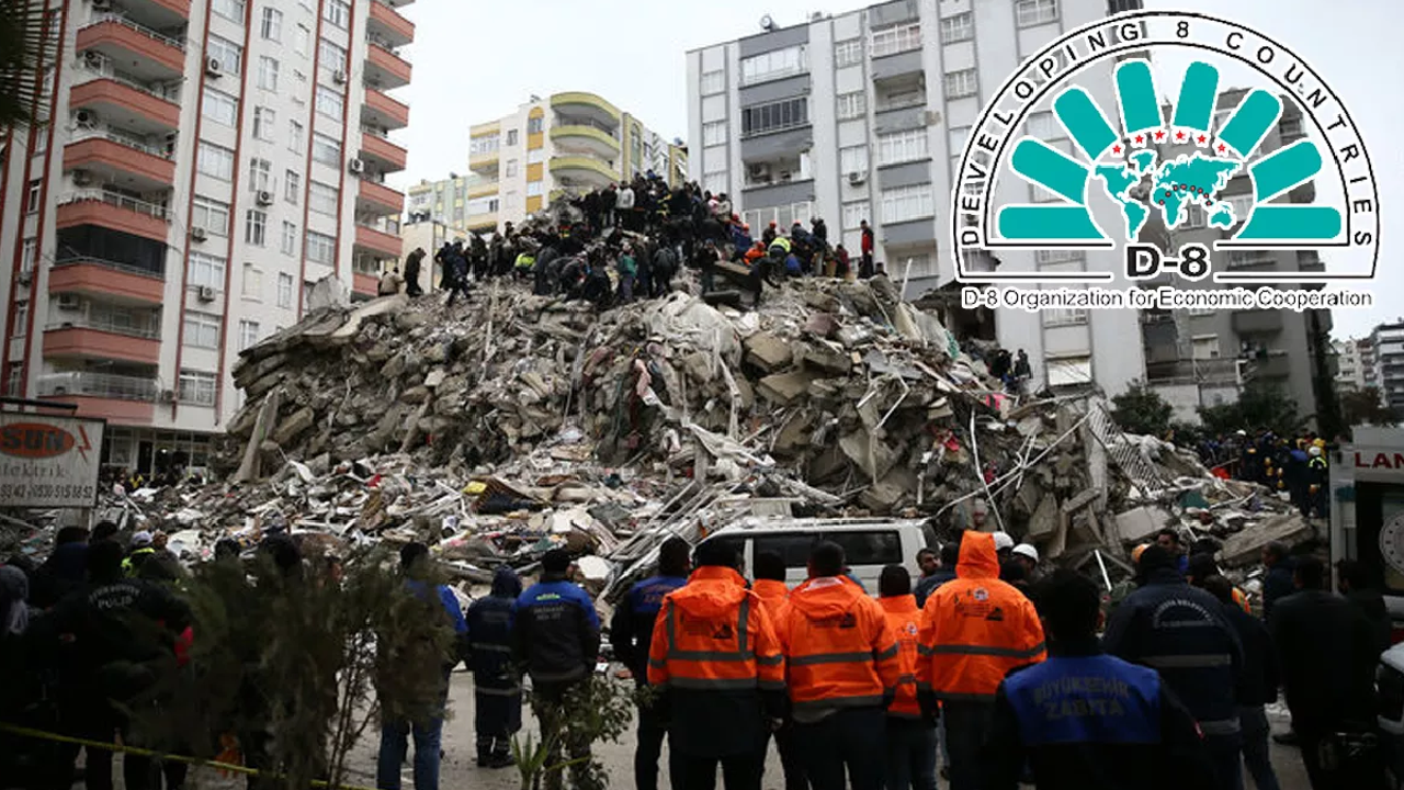 Joint statement from D-8 countries for earthquakes in Türkiye: A joint disaster-fighting mechanism is being established