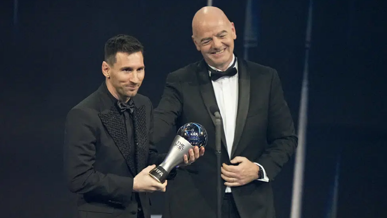 Messi wins FIFA&#039;s best male player award again