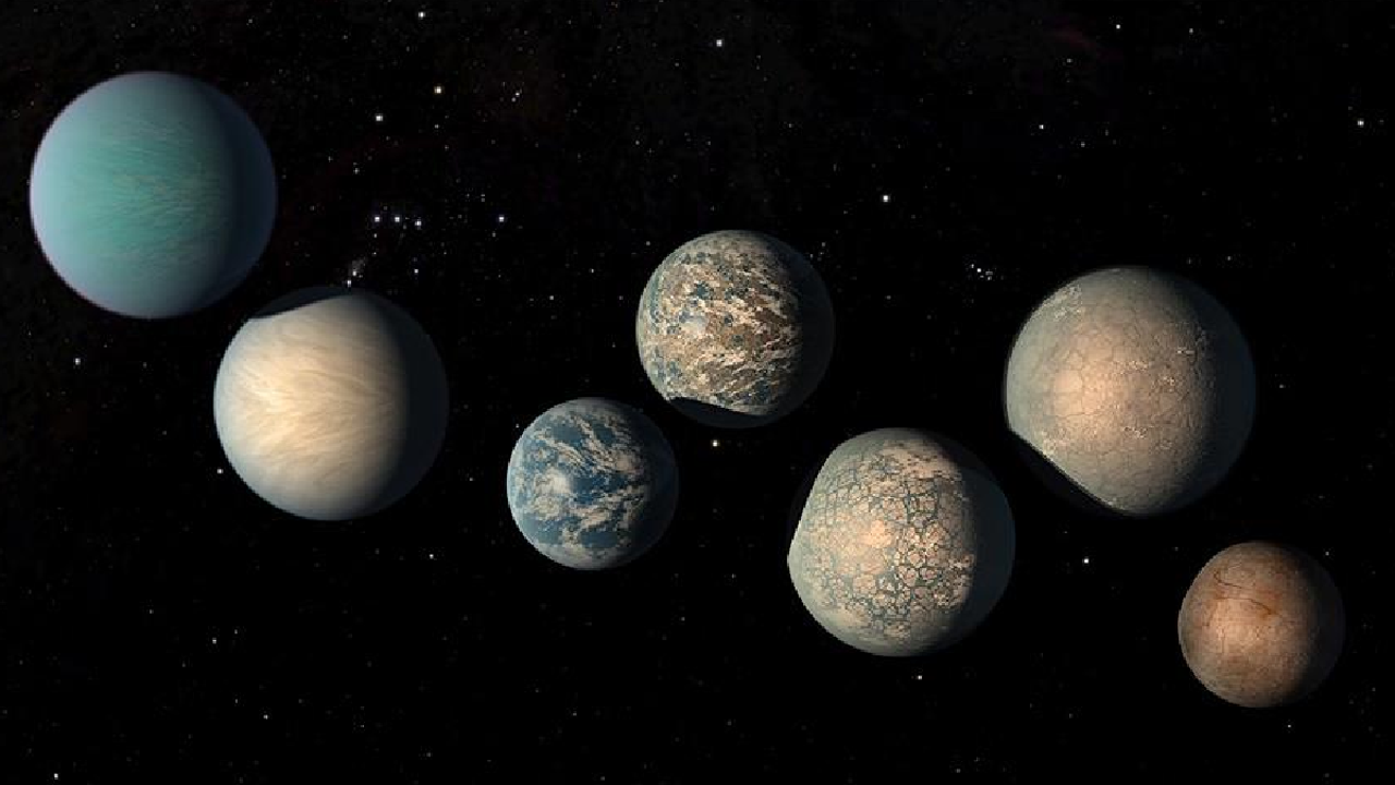 Five planets in a row