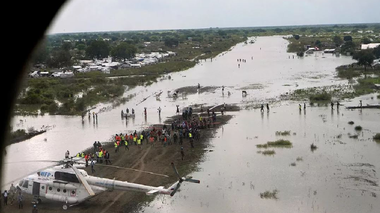 Dozens of people lost their lives in the great flood disaster in Africa
