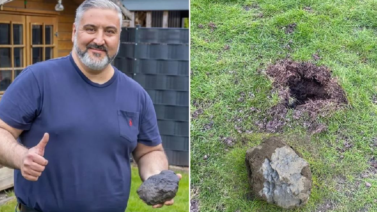 Family became rich after a meteorite fell in their garden in Germany