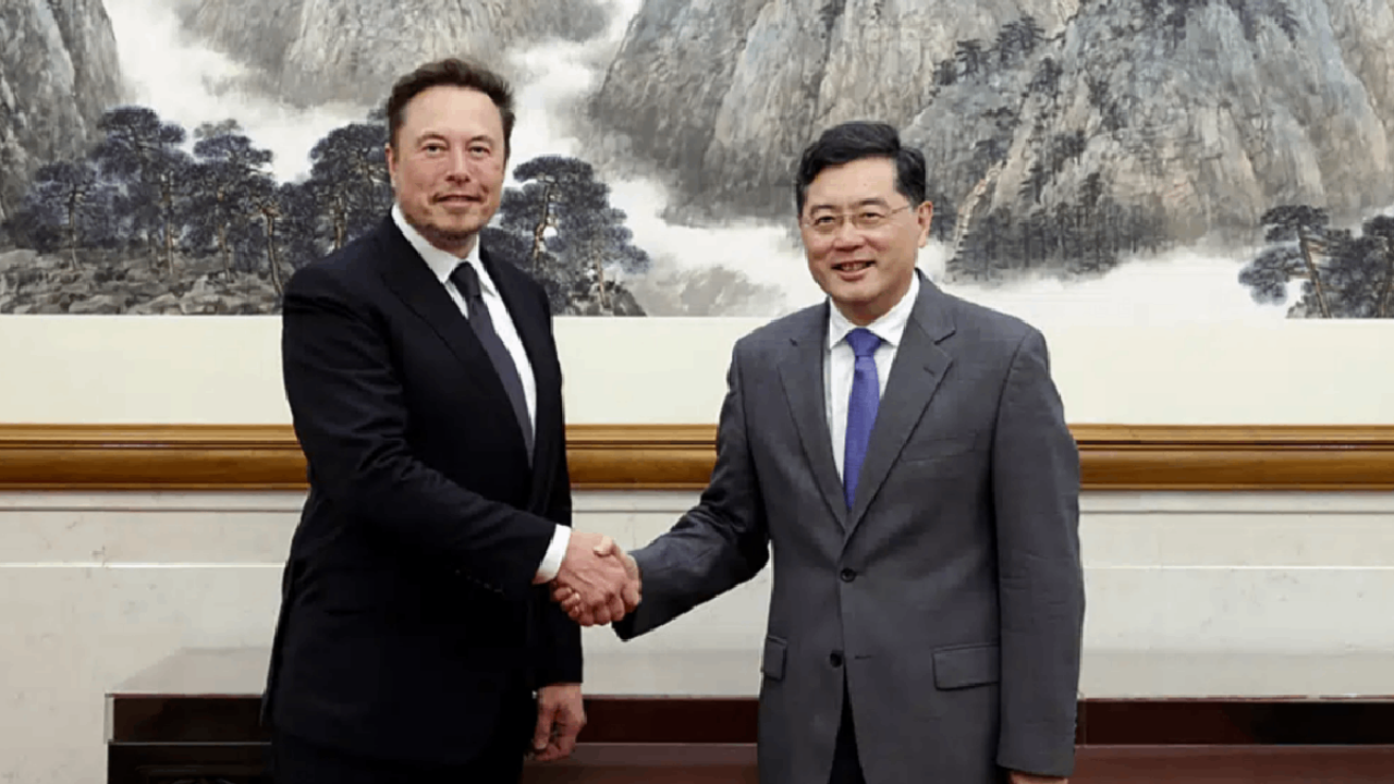 Elon Musk met with Chinese Foreign Minister during his Beijing visit