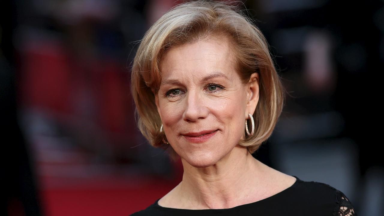 Actress Juliet Stevenson joins silent march in support of Gaza