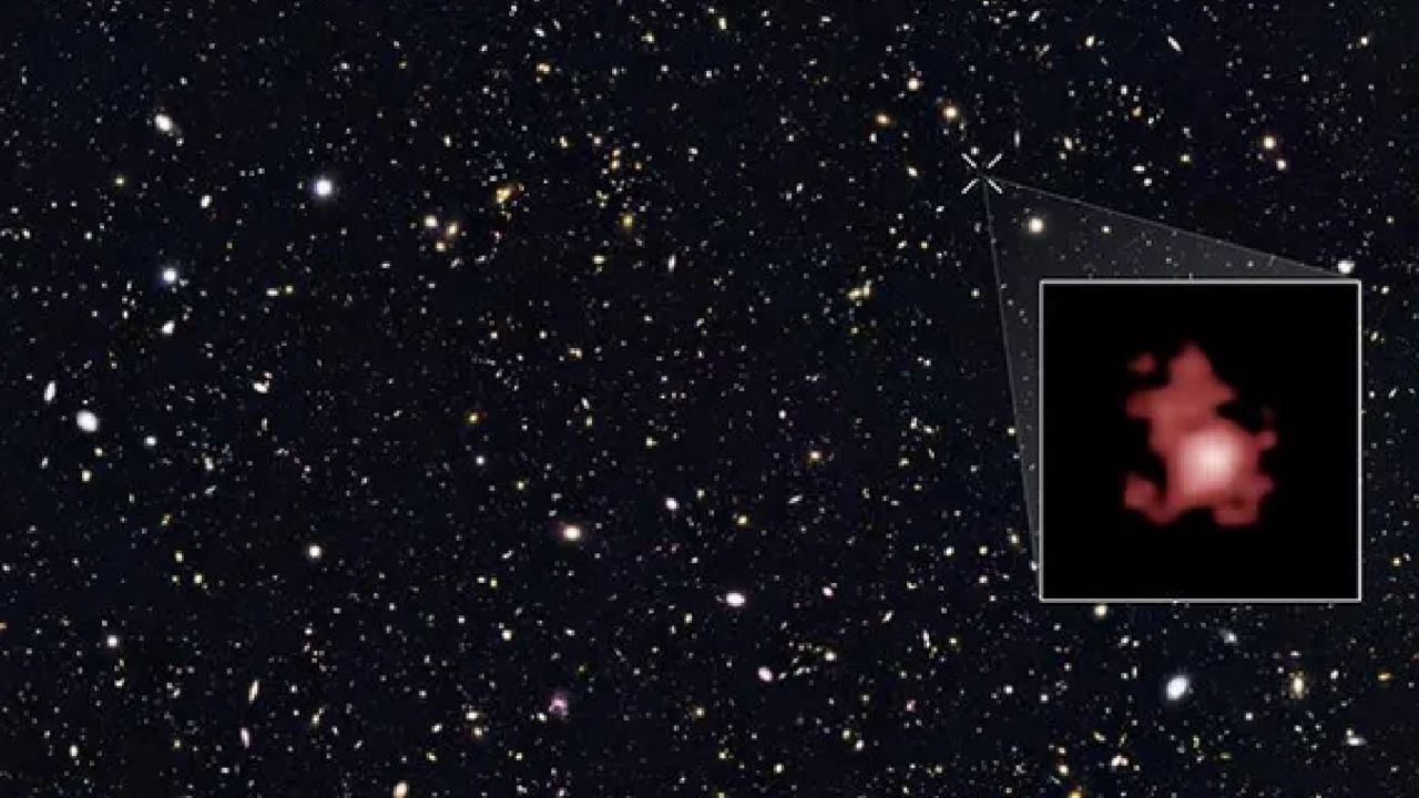 James Webb Space Telescope discovers ancient black hole