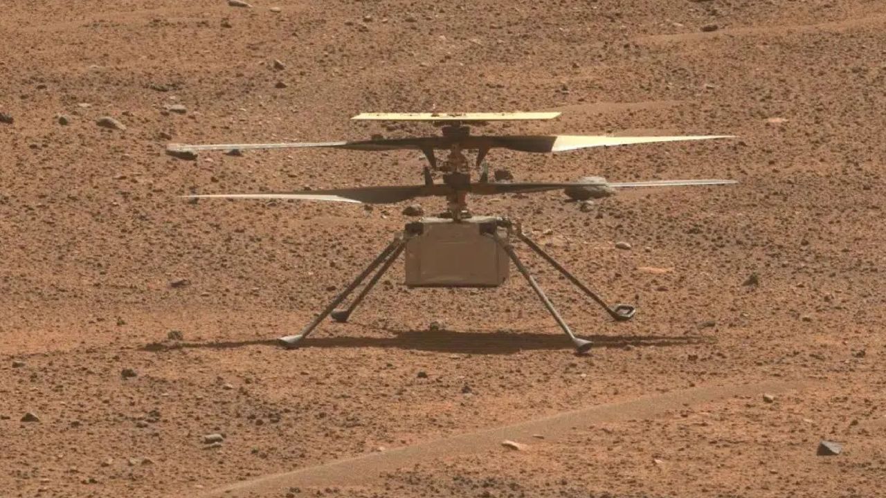 NASA regains connection with mini-helicopter on Mars
