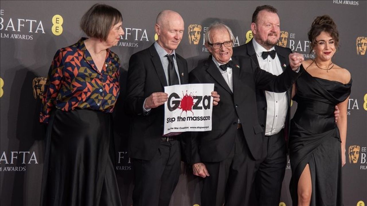 British Veteran director Ken Loach highlights Gaza on red carpet