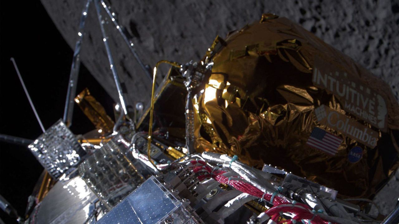 Nova-C spacecraft carrying NASA payload lands on lunar surface