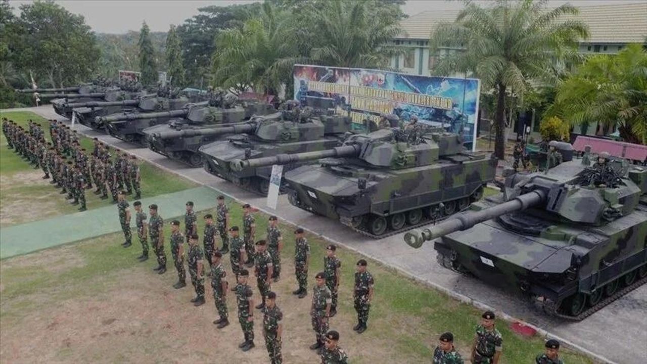 &#039;Turkish leadership in military technology&#039;: Indonesia inducts Turkish-made tanks into army