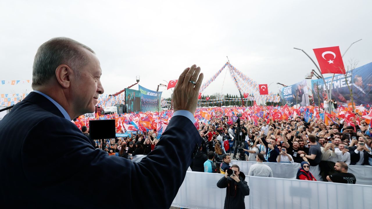 President Erdogan addresses election rally in Kocaeli, highlights achievements, unity