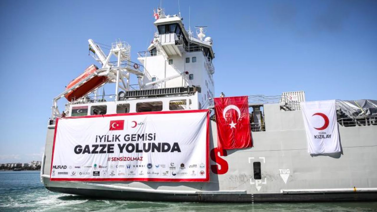 Türkiye&#039;s 8th humanitarian aid ship sets sail for Gaza today