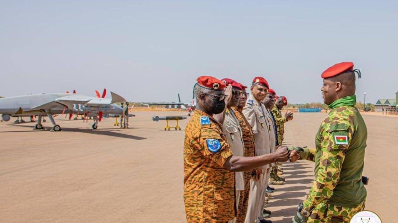 Burkina Faso&#039;s President Ibrahim Traore commends Turkish Bayraktar TB2, Bayraktar Akinci UCAVs
