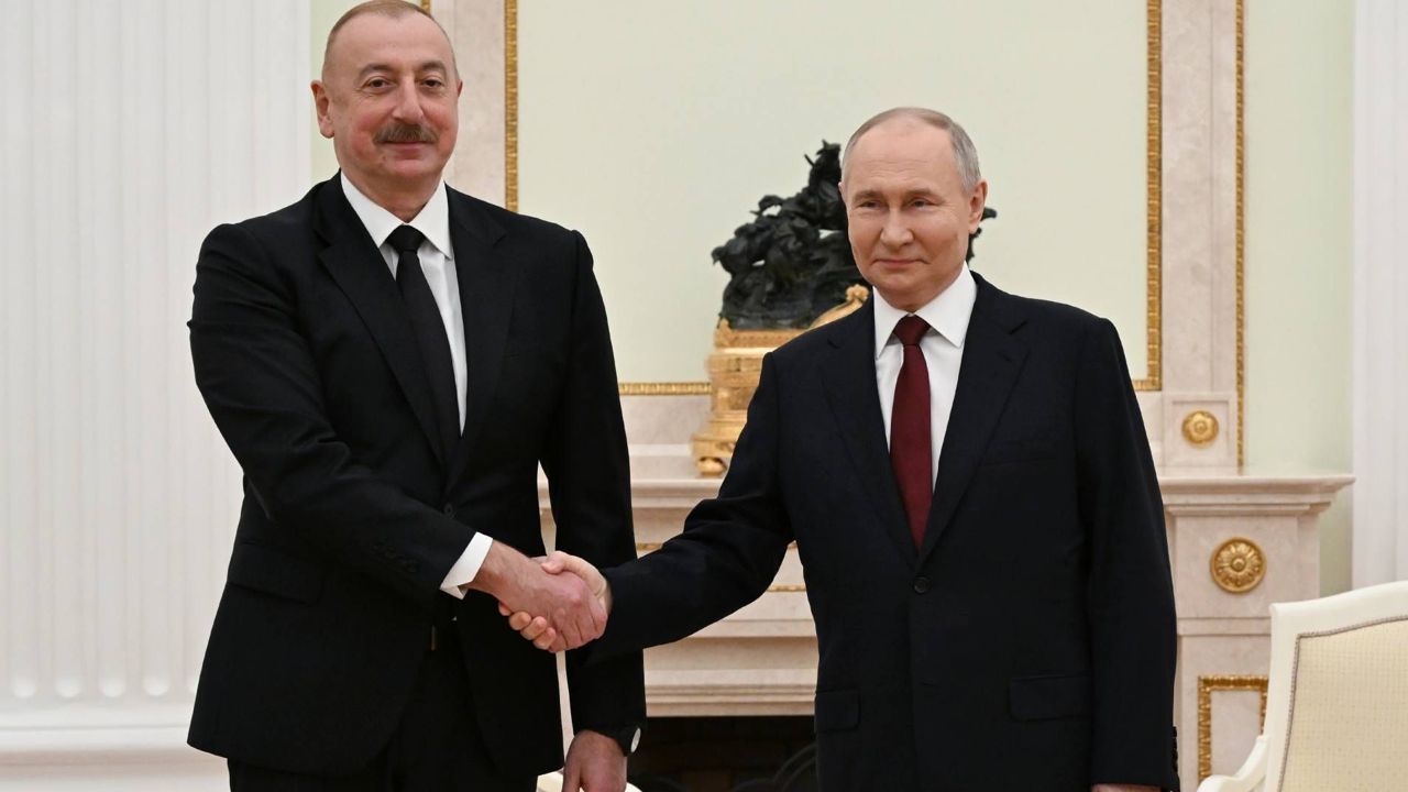Putin, Aliyev discuss regional security in Moscow