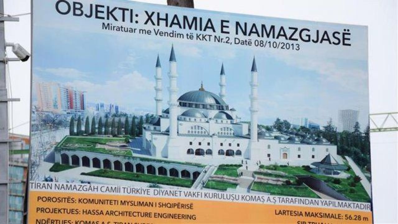 Turkey&#039;s mosque project in Albania on schedule
