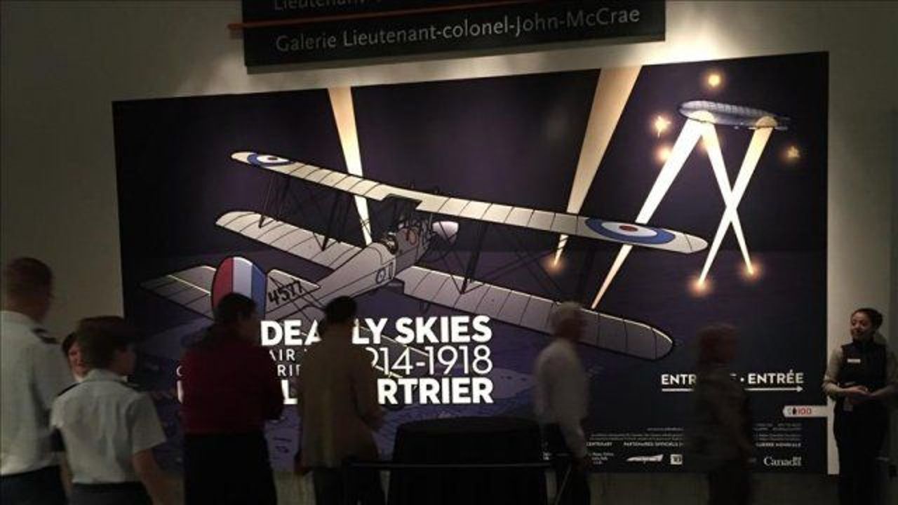 Exhibition in Canada features WWI Ottoman pilots