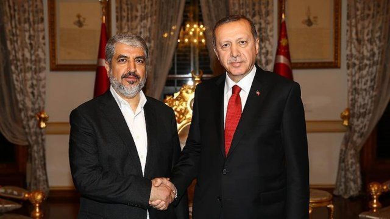 President Erdogan meets Hamas leader in Istanbul