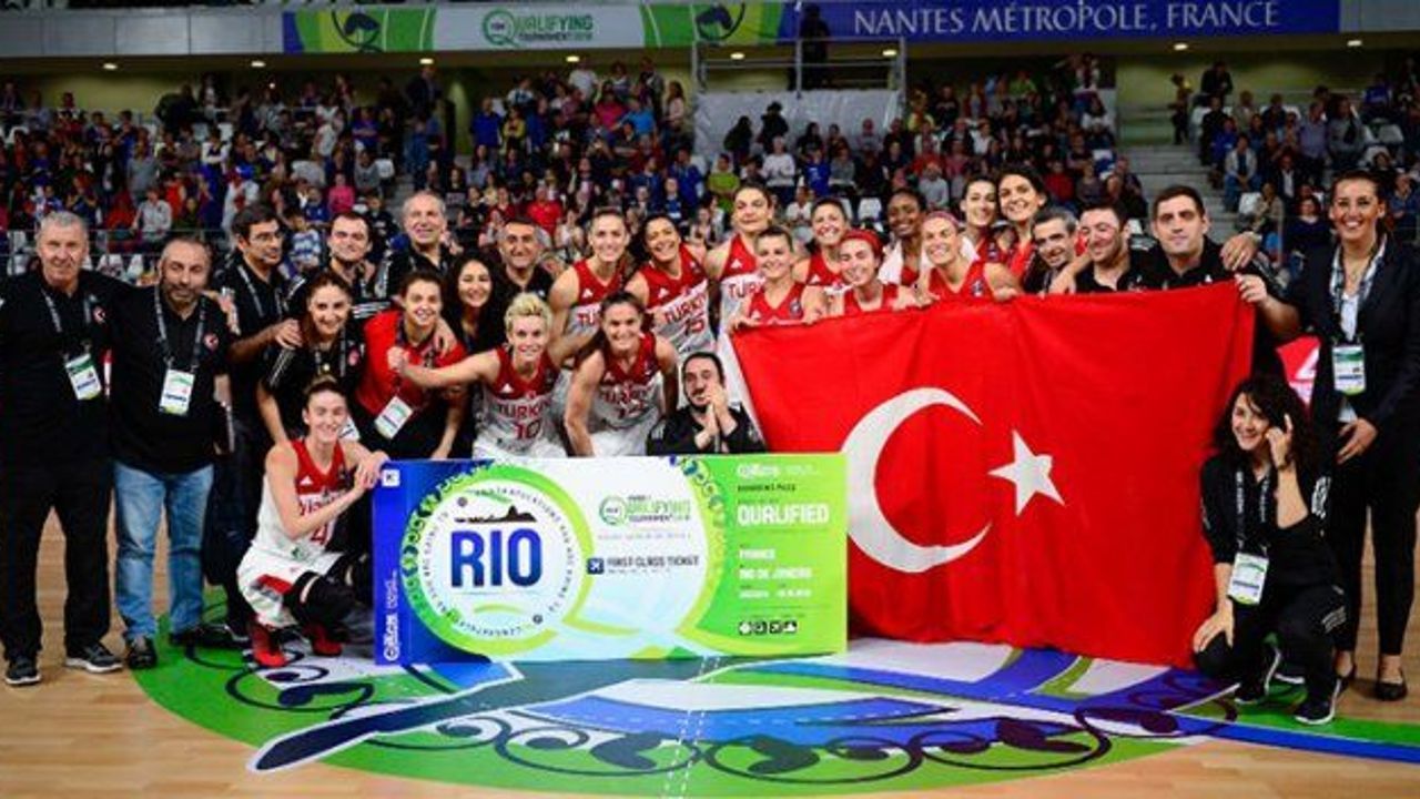 Turkish women&#039;s national basketball team qualifies for Rio Olympics