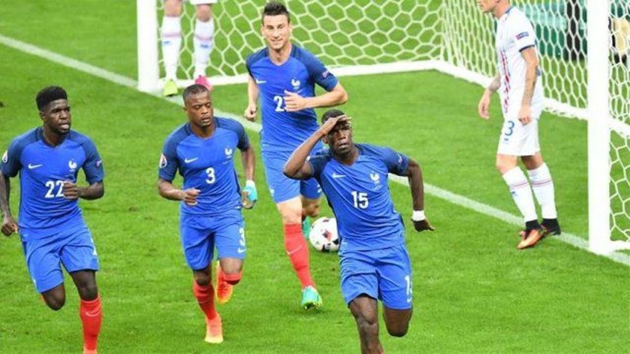 Hosts France knock out Iceland