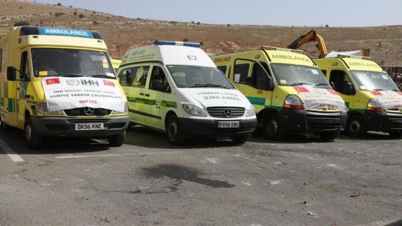 Turkish relief foundation sends 29 ambulances to Syria