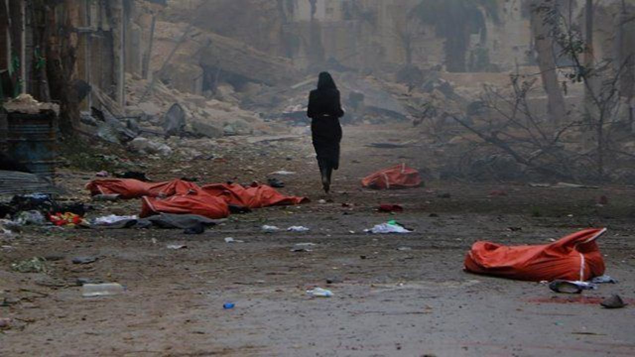 45 killed as killer Assad forces shell refugees in Aleppo