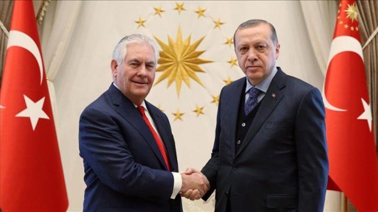 President Erdogan, US state secretary discuss FETO, Daesh