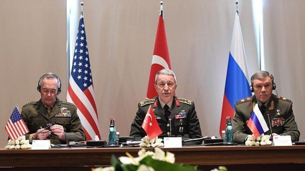 Turkish military chief meets US, Russia counterparts