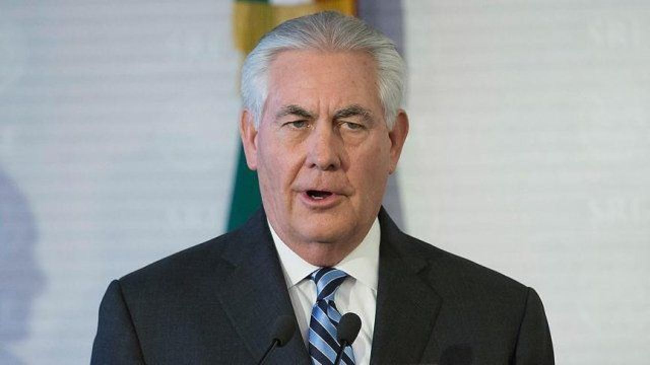 Tillerson blames chemical attack on Syrian regime