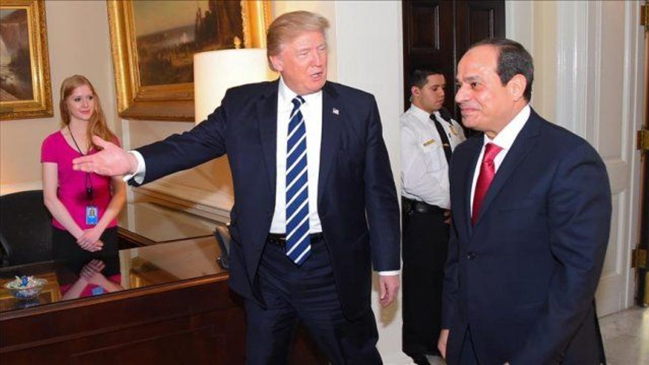 US &#039;very much behind&#039; Egypt, Trump tells Sisi
