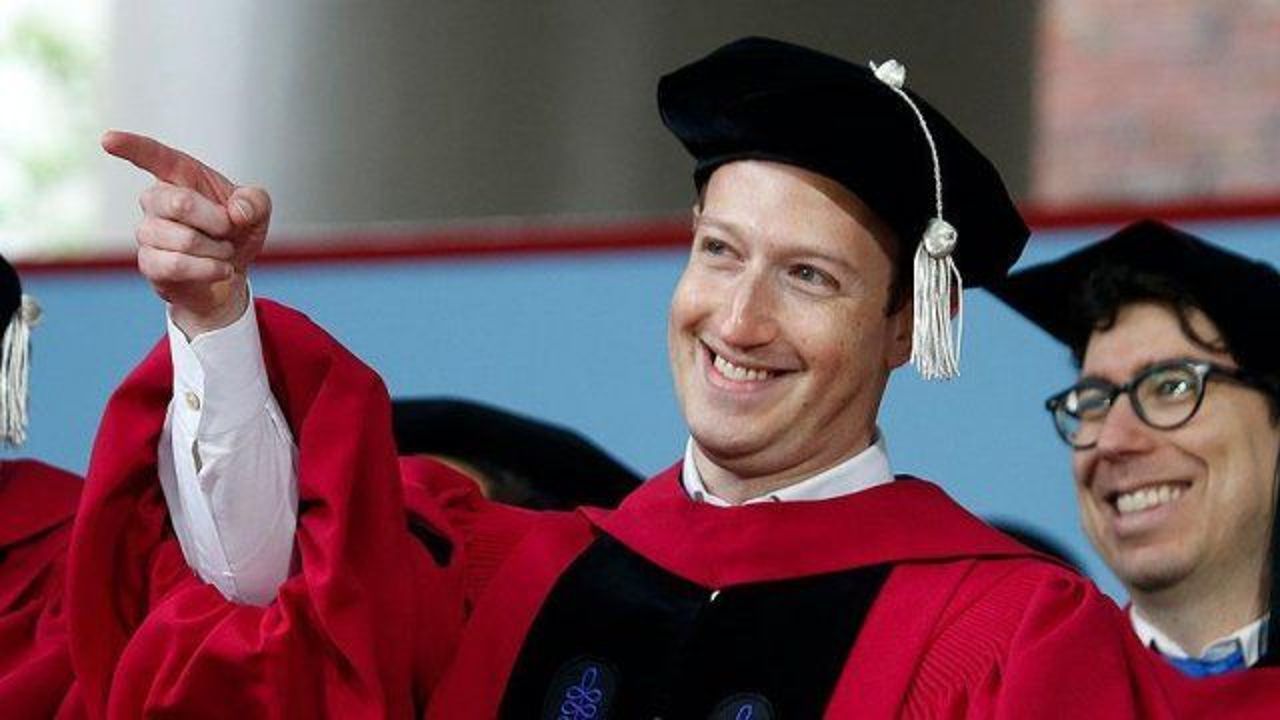 Harvard dropout Facebook CEO gets degree after 13 years