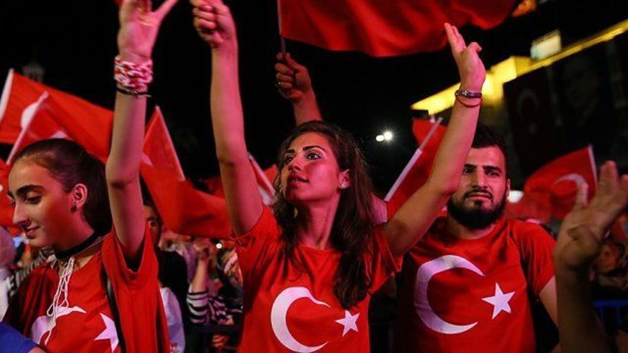 Massive turnout to march on defeated coup anniversary