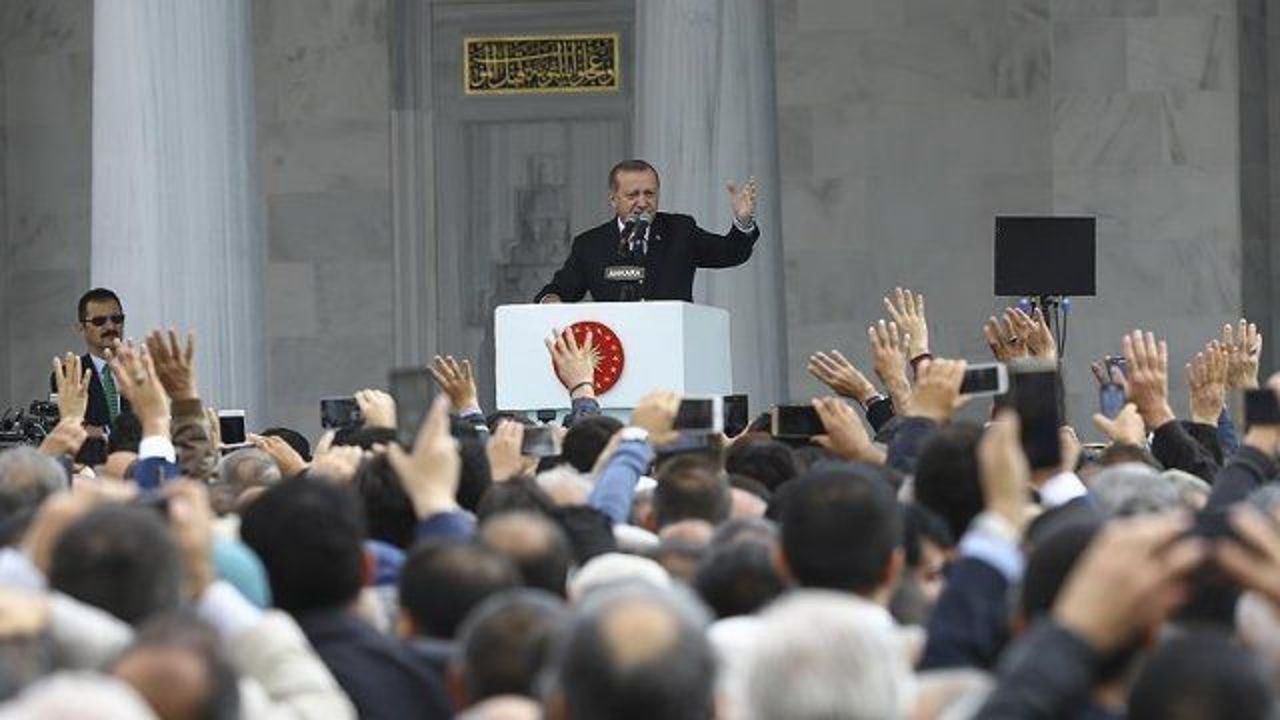 President Erdogan inaugurates Melike Hatun Mosque in Ankara