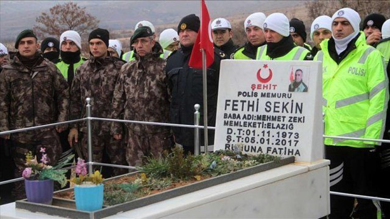 Turkey commemorates martyred police officer