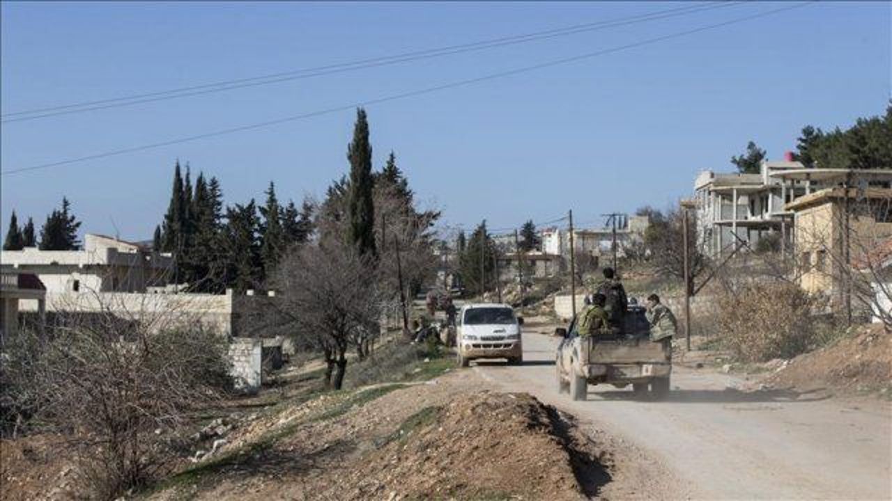 Turkish soldiers, Free Syrian Army liberate village
